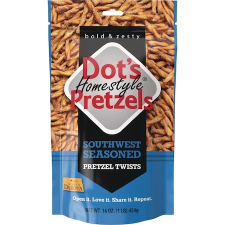 Dots 16 Oz. Southwest Pretzels 59016
