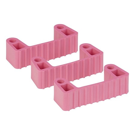 Vikan Rubber Bands for Wall Brackets, Pink 10021