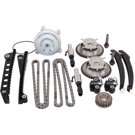 Cloyse Engine Timing Chain Kit With Water Pump, 9-0391SBK3