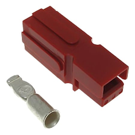 Anderson Power Products Connector, 600V, Red Housing 1300G3