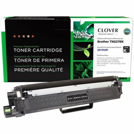 Clover Imaging Group Imaging Remanufactured High Yield Black Toner Cartridge 201355P