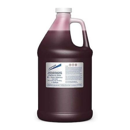 Jorgensen Laboratories Jorvet Dip Quick Stain, Eosin Only, 1 Gallon J0322A2G