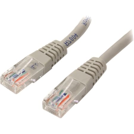 Startech.Com 6 FT GRAY MOLDED CAT5E UTP PATCH CABLE M45PATCH6GR