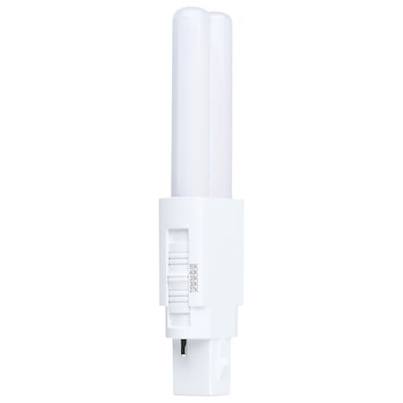 Satco 3 Watt PLS LED 27K/3K/35K/4K/5K CCT G23 Base Omni Type A/B 120-277 Volt S29880