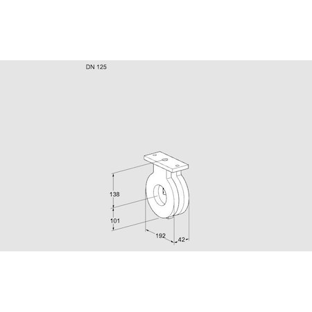 Honeywell Kromschroder VLV, BFLY, 5ANSI FLG, GAS BVG125Z05, 7.25 PS KS88300125