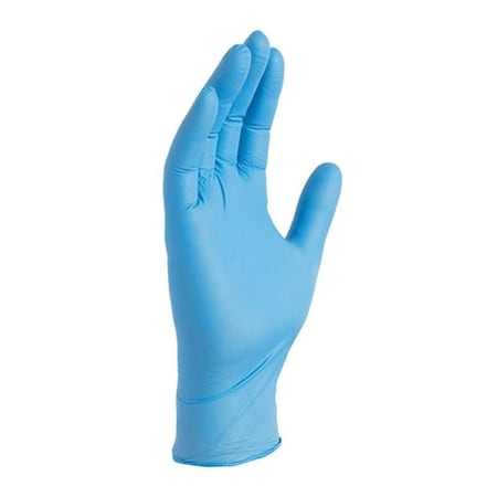 Libman Disposable Gloves, Nitrile, Powder-Free, One Size, Blue 1328