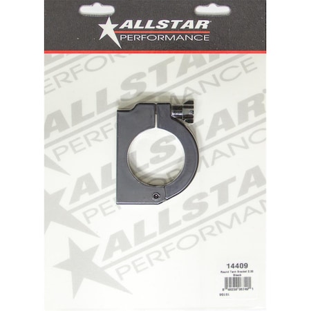 Allstar Performance 2 in. Round Tank Bracket, Black ALL14409