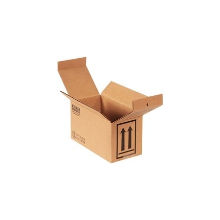 Bubblefast 25-9 1/2 x 4 5/8 x 5'' 2 - 1 Quart Haz Mat Boxes, 25PK BFHAZCO2Q