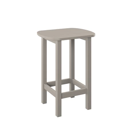 Polybird BALCONY END TABLE     SAND POLYBIRD P50