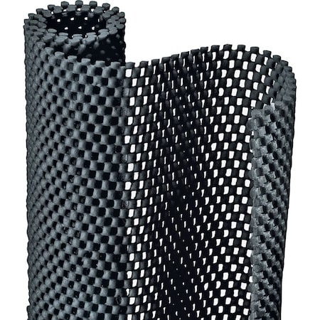Con-Tact Brand Con-Tact 04F-C6L51-06 Shelf and Drawer Liner, 4 ft L, 12 in W, Foam/PVC, Black 04F-C6L51-01