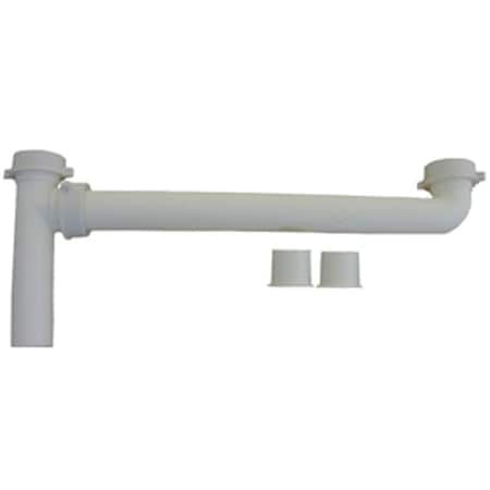 Westlake Pipe & Fittings 1-1/2'' ODx16'' Wht Plastic End Outlet Waste 3/1/4201