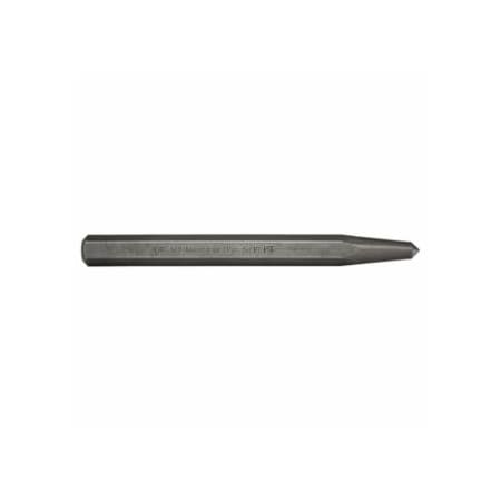 Mayhew Center Punch, 6 in, 5/16 in tip, Alloy Steel 479-74003