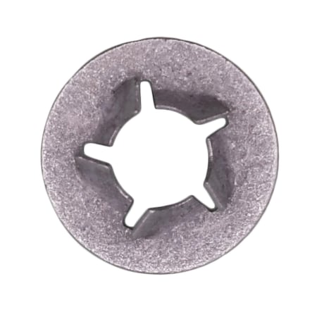 Auveco Pushnut Bolt Retainer M6-1.0 12.7mm O.D. -Zinc, 100PK 12123