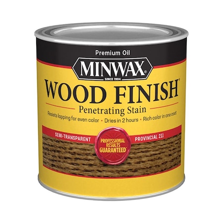 Minwax 1/2 Pt Provincial Wood Finish Oil-Based Wood Stain 22110