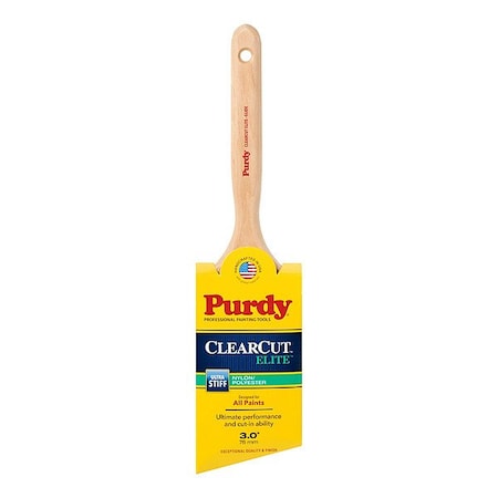Purdy Nylon Paint Brush, 3 3/16 in L 144152830