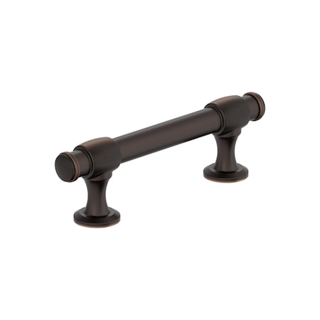 Amerock Winsome 3 inch 76mm Center-to-Center Oil Rubbed Bronze Cabinet Pull BP36770ORB