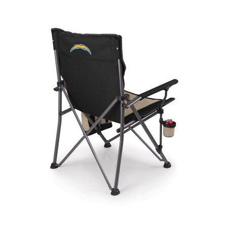 Picnic Time Family Of Brands NFL Los Angeles Chargers - Logo - Big Bear XXL Camping Chair with Cooler 808-00-175-344-2