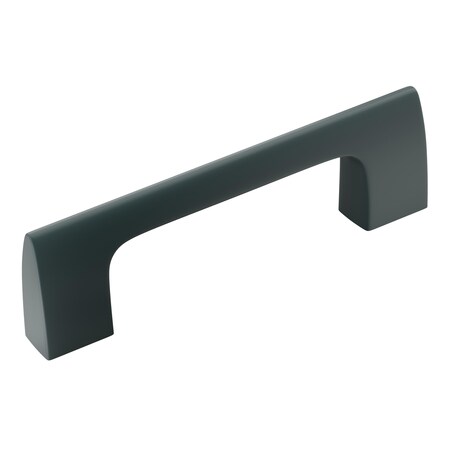 Amerock Riva 3 in 76 mm Center-to-Center Matte Black Cabinet Pull BP55364MB