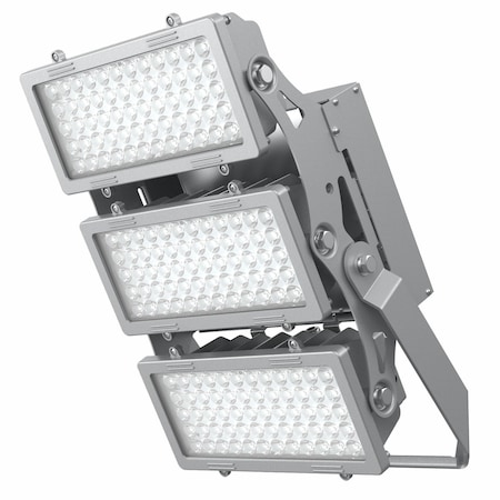 Led Lighting Supply 600W LED Flood Light, 84000 lm, 5000K, Replaces 1500W Metal Halide, 100V-277V MLLG-AG-LED-IMF-600-5-60-TR