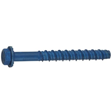 Tapcon Tapcon Masonry Screw, Hex, Steel Climaseal Coated 11414