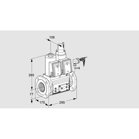 Honeywell Kromschroder VCS665F05NLWRE/PPPP/PPPP KS88202961