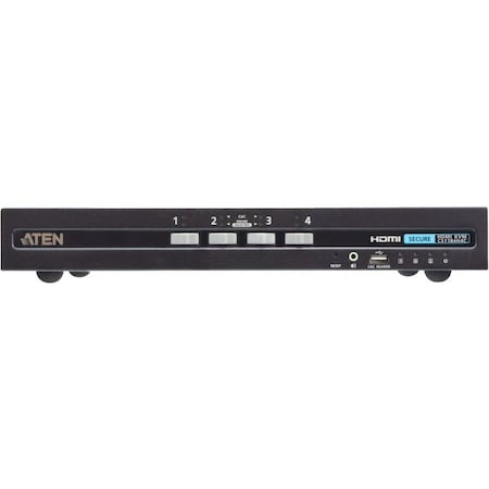 Aten 4-Port USB HDMI Secure KVM Switch with CAC (PSD PP v4.0 Compliant) CS1184H4C