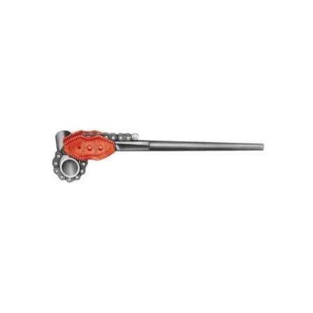 Ridgid Chain Tong Wrench, 1/4 - 2 1/2 in Pipe Capacity, 17 1/2 in Chain, 27 in Long 632-92665