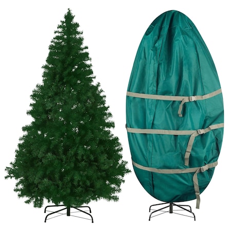 Elf Stor Artificial Christmas Tree with Upright Storage Bag 7.5ft Unlit Spruce Xmas Tree 50-300-7BAG