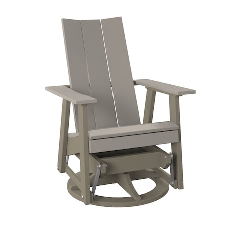 Polybird MODERN SWIVEL GLIDER     SAND AND WEATHERWOOD POLYBIRD P69