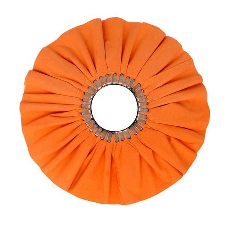 Renegade Products Usa 10 Inch, Orange, No Center Plate Case Pack Airway Buffing Wheels, Bulk Deal, 5PK FAW10NCPOTX5PAK