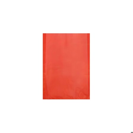 Revolution 6 1/4X9 1/4 High Density Plastic Bag - Red, 1000PK S01RD