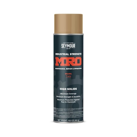 Seymour Of Sycamore MRO Industrial Spray Paint, Tan 620-1435
