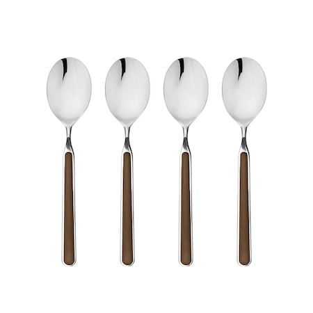 Mepra Fantasia Coffee Spoon Set - 4 Pcs. - Tobacco 10M644407