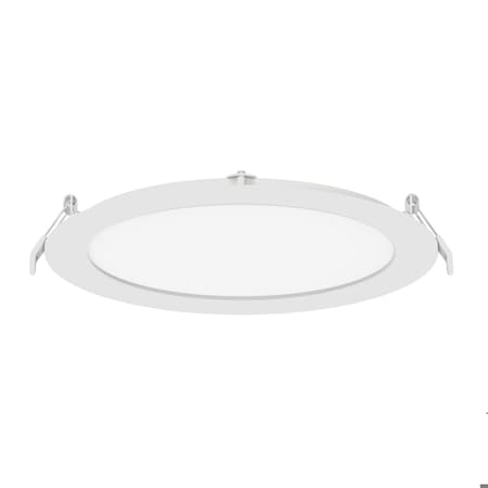 Maxlite SLIM SMOOTH ROUND DOWNLIGHT, 8 INCH, 23W, 120V TRIAC DIMMING, 27/30/35/40/50K CCT SELECTABLE, WHITE SSRD-8R23T9CS-W