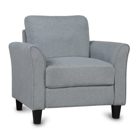 Homeroots 31" Sofa With Black Legs 601962