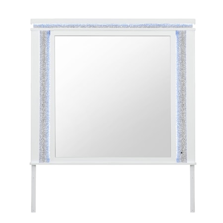 Global Furniture Usa Contemporary Alina Mirror With Led 5534