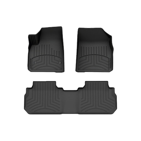 Weathertech Black, Front and Rear FloorLiner HP 44955-1-2IM