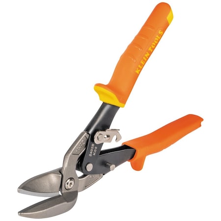 Klein Tools Offset Straight-Cutting Aviation Snips 2402S