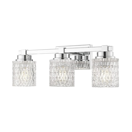 Z-Lite Jacqueline Chrome  3 Light Vanity 6101-3V-CH