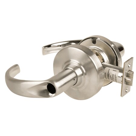 Schlage Grade 2 Storeroom Cylindrical Lock, Sparta Lever, Conventional Less Cylinder, Satin Nickel ALX80L SPA 619