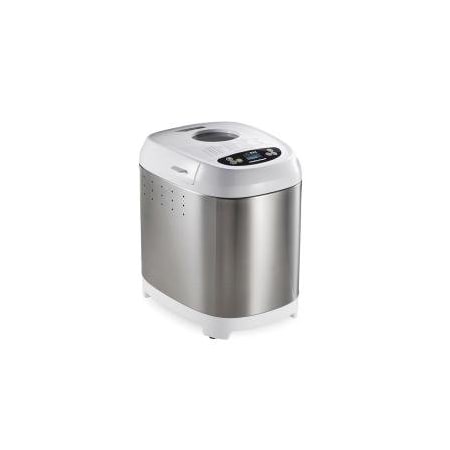 Hamilton Beach Chrome White Stainless Steel 2 lb Artisan Bread and Dough Maker 29987