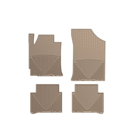 Weathertech Tan, Front and Rear All Weather Floor Mats WTNT188209