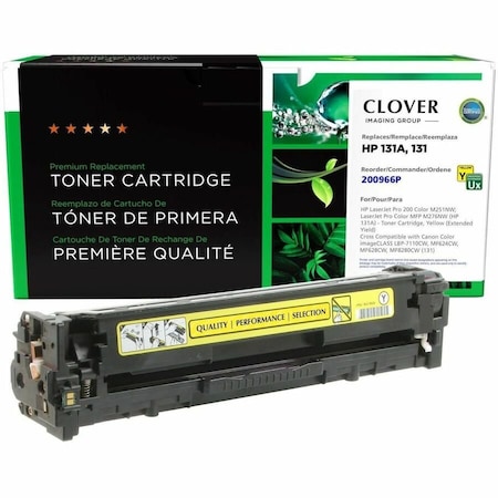 Clover Imaging Group Imaging Remanufactured Extended Yield Yellow Toner Cartridge 200966P