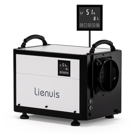 Edendirect Bucketless Dehumidifier, White, 20.5 in, 115 V ED-OX-60PA