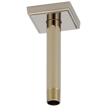 Brizo Essential Shower: 6 Ceiling Mount Shower Arm And Square Flange RP70764PN