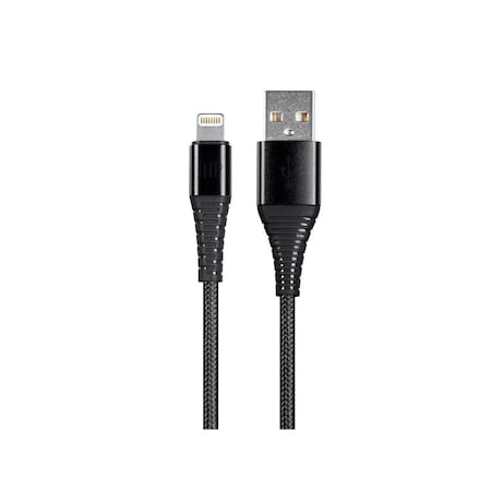 Monoprice AtlasFlex Series Durable Apple MFi Certified Lightning to USB Type-A C 31190