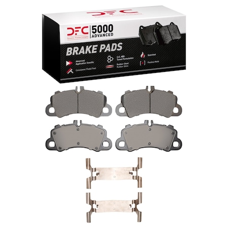 Dfc 5000 Advanced Disc Brake Pad Set,  1551-2192-01