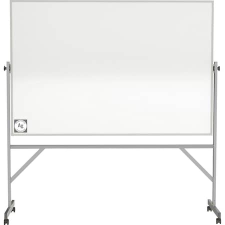 Ghent 78.130 in, 77.25 in, Aluminum Frame, White ARM4M446