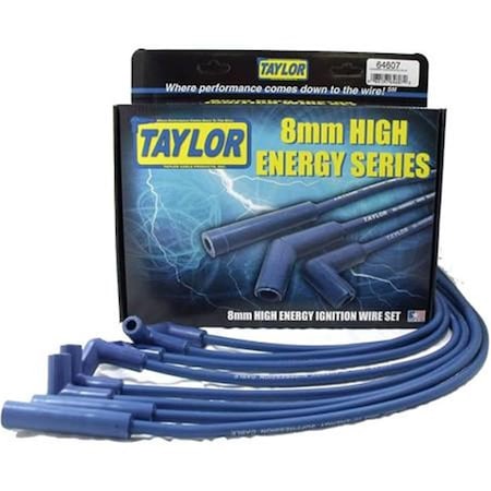 Taylor 8 mm High Energy Ignition Wire for 1994-1997 Honda Passport, Blue T64-64607