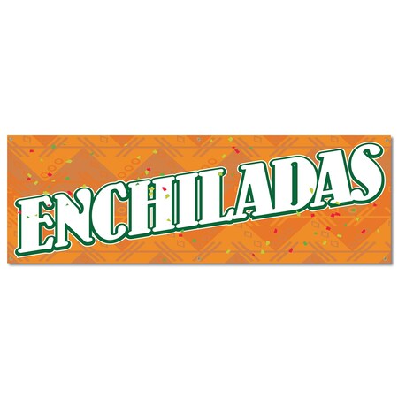 Signmission Enchiladas, 24 Inch, Banner B-72-30371